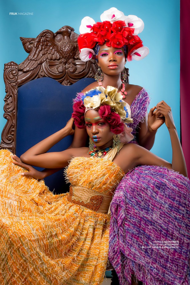 Colour Me Pretty! We Love This Beauty Editorial by Shola Ajisegbede for Fruk Magazine