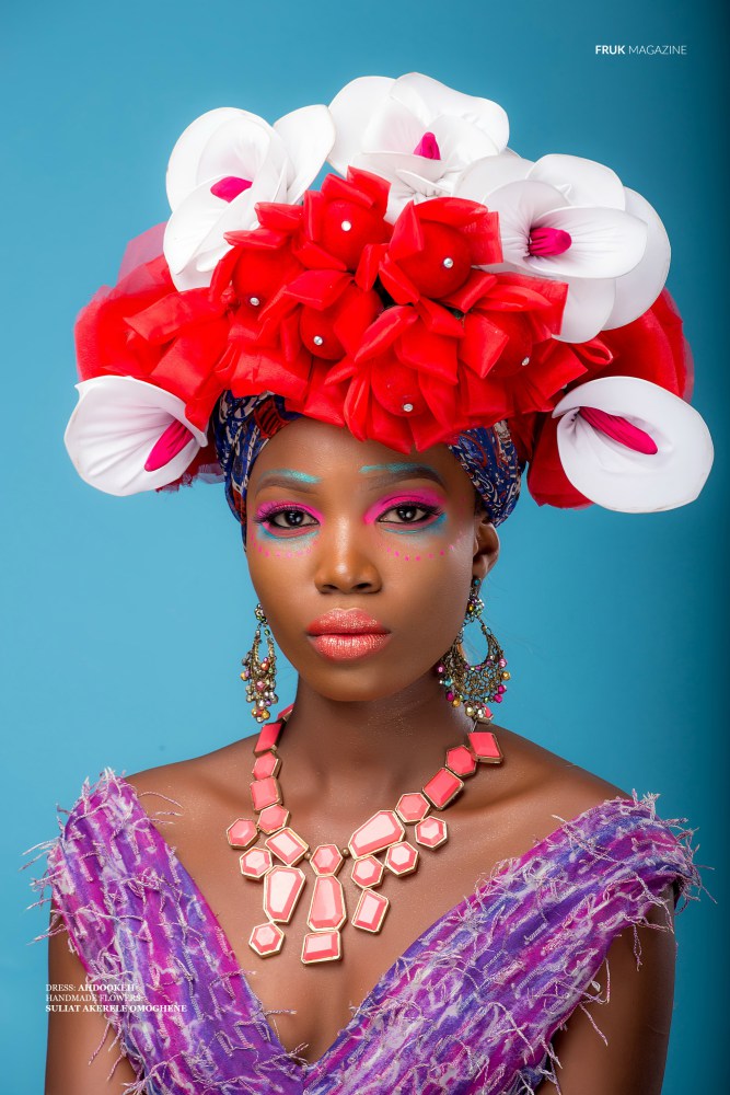 Colour Me Pretty! We Love This Beauty Editorial by Shola Ajisegbede for Fruk Magazine