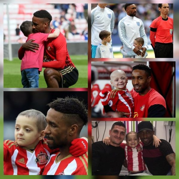 "Sleep tight little one"- Defoe writes Heartfelt Tribute to Bradley Lowery "Sleep tight little one"- Defoe writes Heartfelt Tribute Bradley Lowery