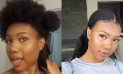 Fro Friday: How to Style your 4c Hair into a Sleek Ponytail | Watch