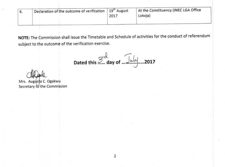 INEC releases Schedule for Recall of Dino Melaye