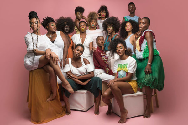 Melanin beauties Fola Adeoso, Tanyka Renee, and others Feature in The Coloured Girl X Nubian Skin's Full Bloom Campaign (9)