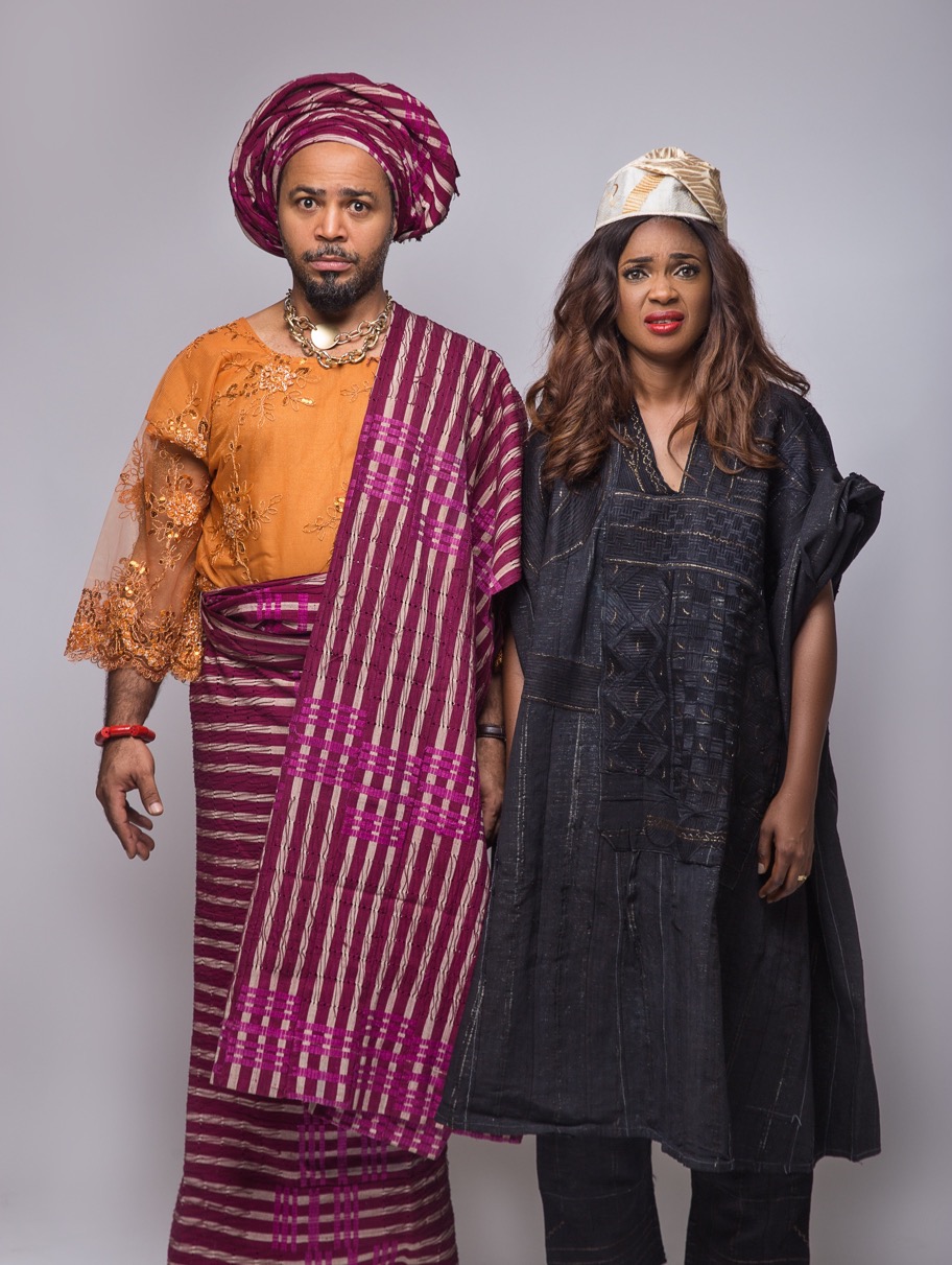 Roles reversed! Check out photos of Omoni Oboli & Ramsey Nouah for “My Wife & I”
