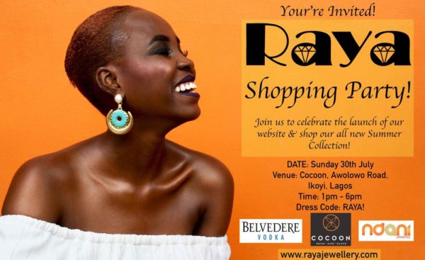 Raya jewellery Shopping party