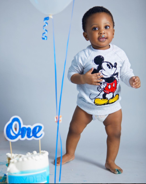 Happy Birthday Jayden! See his Cute new photos + Sweet Message from his Dad Ubi Franklin BellaNaija