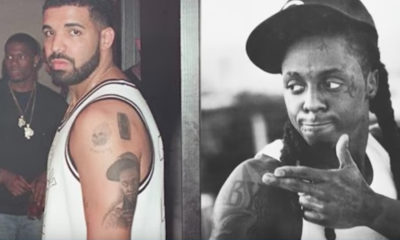 Fan Love! Have you seen Drake's New Tattoo of Lil Wayne?