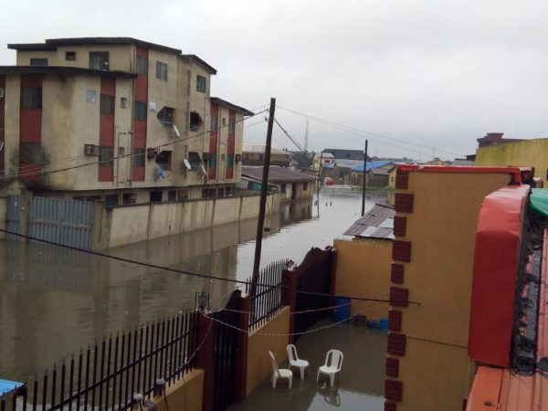 Lagos Mainland Flooded morning of LG Elections