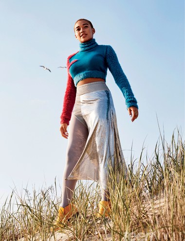 BellaNaija - Black Girl Magic! Hunger Games star Amandla Stenberg covers New Issue of Teen Vogue
