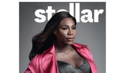 BellaNaija - Star Girl! Serena Williams covers Stellar Magazine's Latest Issue