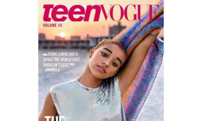 BellaNaija - Black Girl Magic! Hunger Games star Amandla Stenberg covers New Issue of Teen Vogue