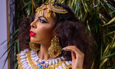 BellaNaija - Queen Cleopatra! TBoss unveils Alter Ego in New Photos