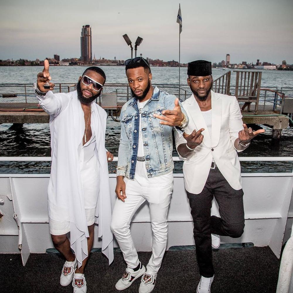 BellaNaija - Chief Obi, Masterkraft, Swanky Jerry... Photos from Flavour's All-White Cruise/Album Listening Party