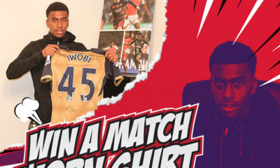 Alexandar Iwobi Arsenal giveaway