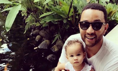 BN Living Sweet Spot John Legend's Daughter Luna's Precious reaction when sees her Dad on Sesame Street