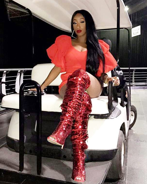 BN Style Spotlight Victoria Kimani was one Hot Tamale at #NBAAfricaGame2017 (2)