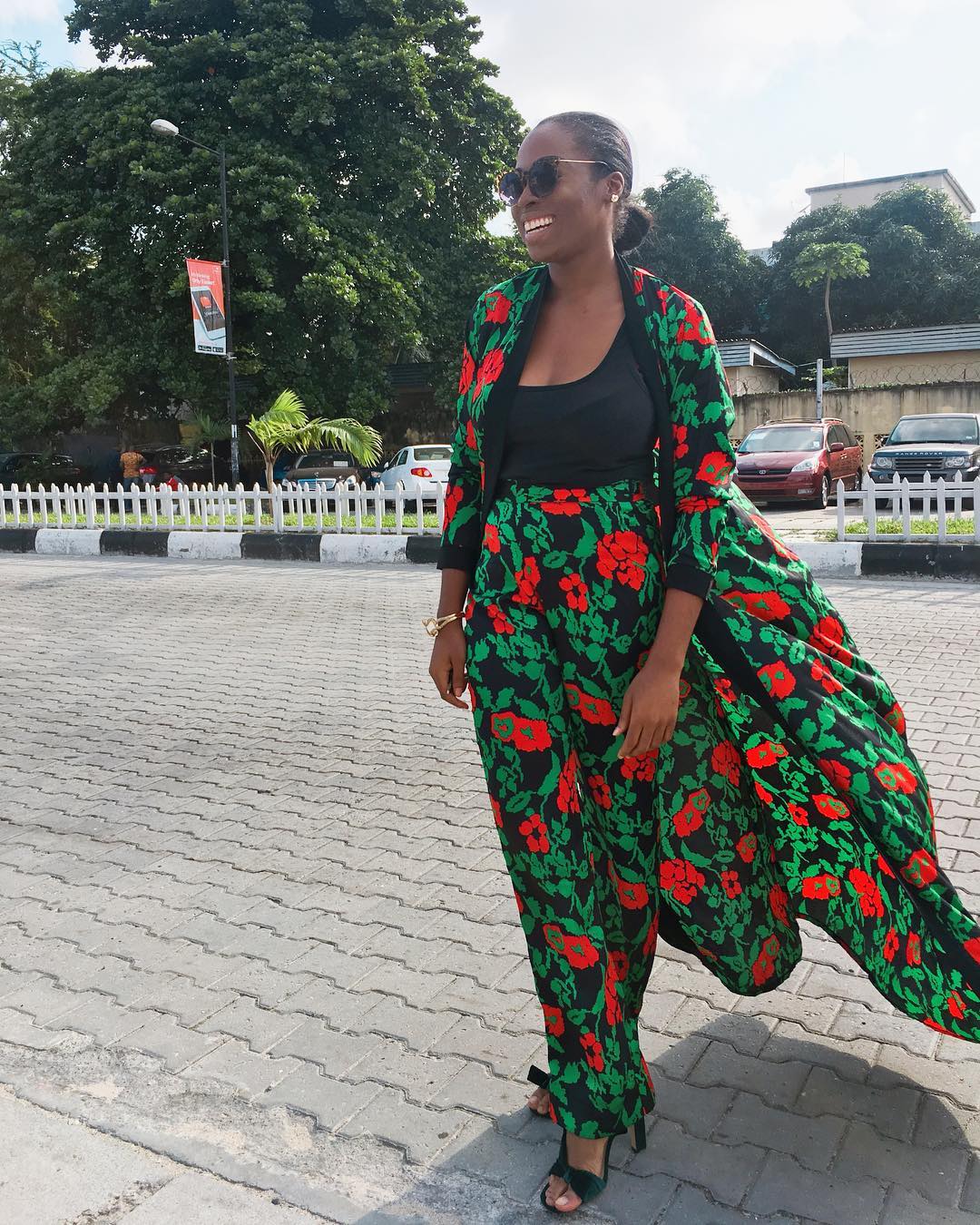 Nigerian Celebrities Rocking The Kimono Pyjama Set FabWoman Nigerian Celebrities Rocking The Kimono Pyjama Set FabWoman