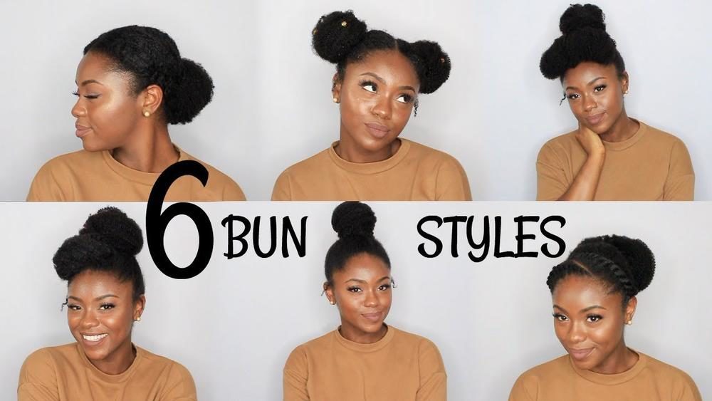 Six Cute and Easy Bun Hairstyles you Should Try by Chizi Duru Six Cute and Easy Bun Hairstyles you Should Try by Chizi Duru