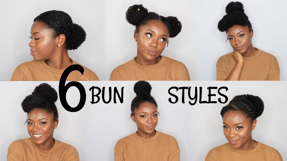1 Week of Bun Hairstyles - Hair Tutorial! - YouTube