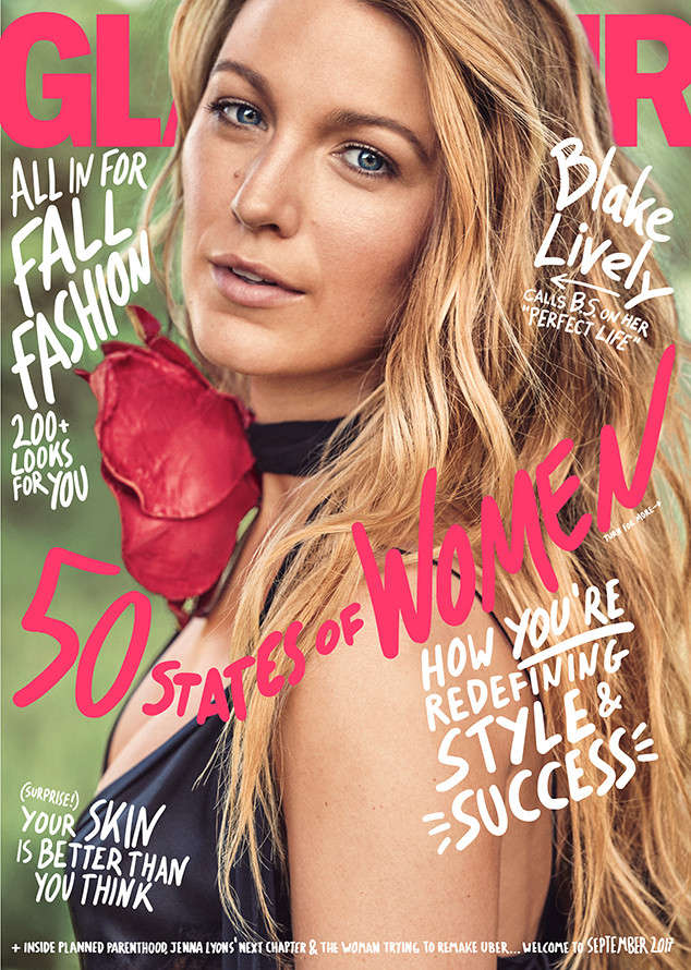 Blake Lively Talks Marriage, Children and Her Idea of Perfection as she Stuns Glamour Magazine September Issue (1)