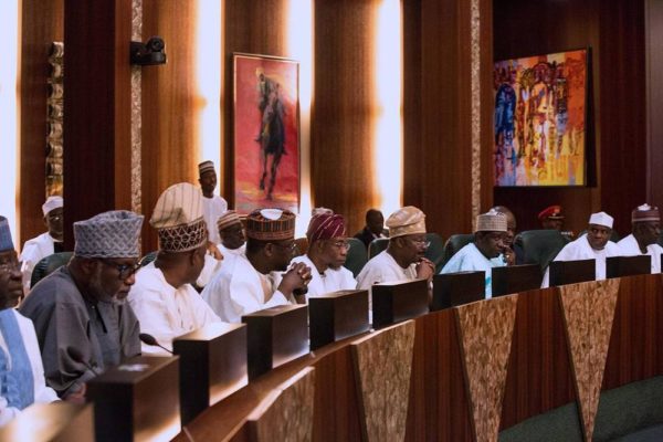 President Buhari meets with all State Governors in Abuja as part of move to unite the country I Photos