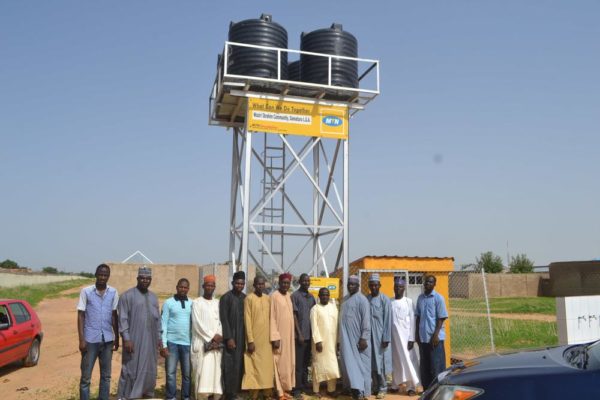 MTN foundation Damaturu water supply