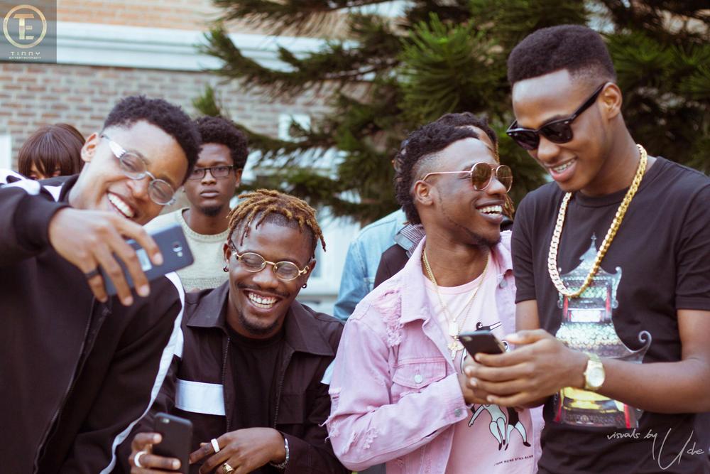 Olamide, Ycee, L.A.X turn up for Dapo Tuburna's Music Video "Nothing (Remix)" | Photos + Video