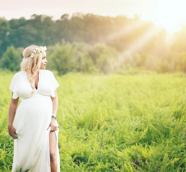 Freda Francis shares Pregnancy Memories with beautiful Maternity Shoot Photos - BellaNaija