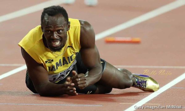 Great Britain wins 4X100 relay Gold as Usain Bolt pulled up injured in final career race