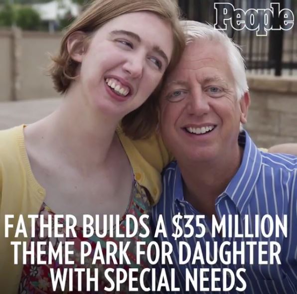 BN Living Sweetspot: Amazing Father builds Theme Park for Special-needs Daughter | WATCH - BellaNaija