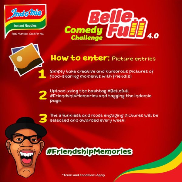 Indomie Bellefull comedy challenge