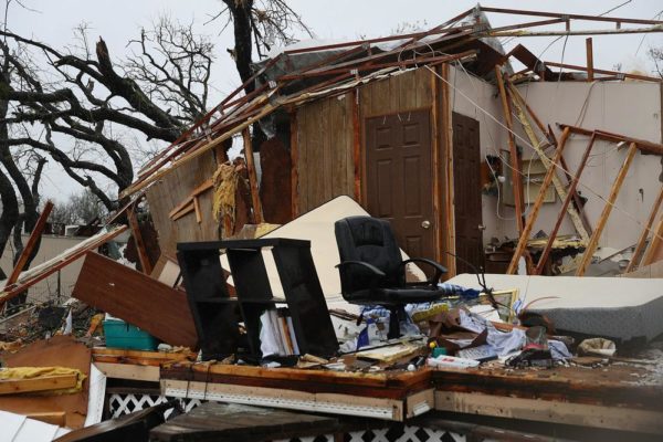 Houston hit by Massive Flood in the wake of Hurricane Harvey - BellaNaija