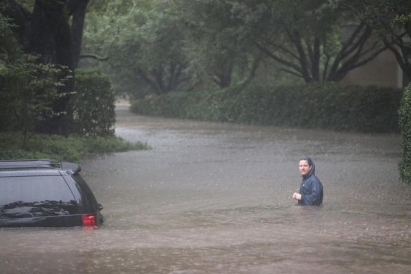 Houston hit by Massive Flood in the wake of Hurricane Harvey - BellaNaija