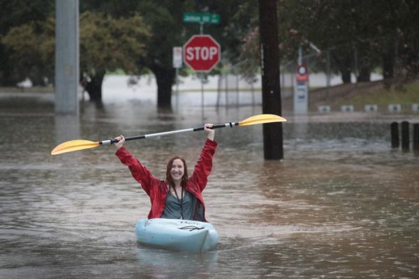 Houston hit by Massive Flood in the wake of Hurricane Harvey - BellaNaija