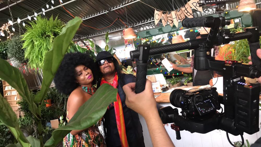 BellaNaija - Maxi Priest features Yemi Alade in New Music Video "This Woman" | B.T.S Photos