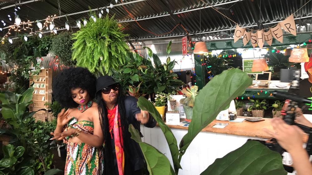 BellaNaija - Maxi Priest features Yemi Alade in New Music Video "This Woman" | B.T.S Photos