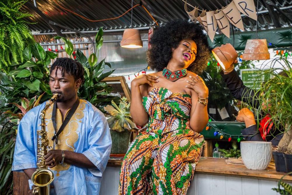 BellaNaija - Maxi Priest features Yemi Alade in New Music Video "This Woman" | B.T.S Photos