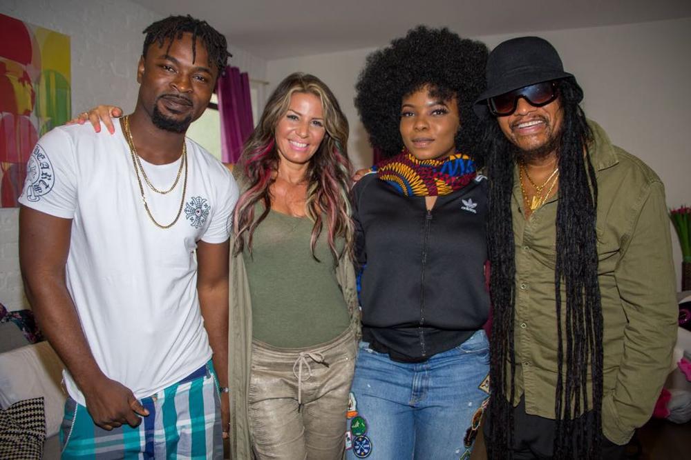 BellaNaija - Maxi Priest features Yemi Alade in New Music Video "This Woman" | B.T.S Photos