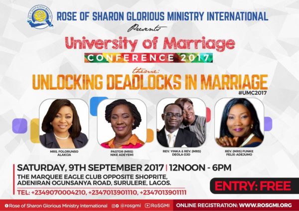 Marriage Conference