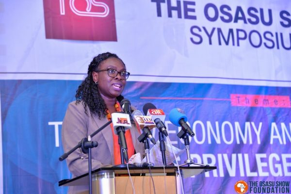 Osasu Show Symposium on poverty alleviation