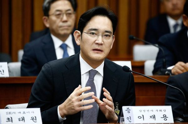 Samsung Heir Lee Jae-yong sentenced to 5 Years in Jail