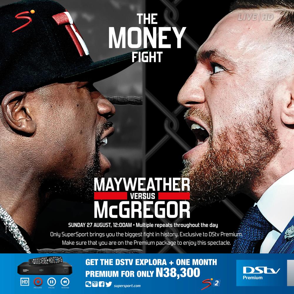 Mayweather vs MC Gregor 