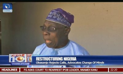 Obasanjo rejects Restructuring, says Inclusion is what Matters