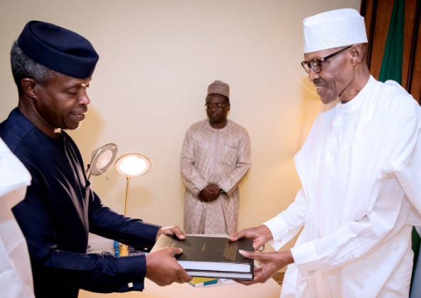 Osinbajo Panel submits report on Babachir Lawal & Ayo Oke to Buhari Osinbajo Panel submits report on Babachir Lawal & Ayo Oke to Buhari