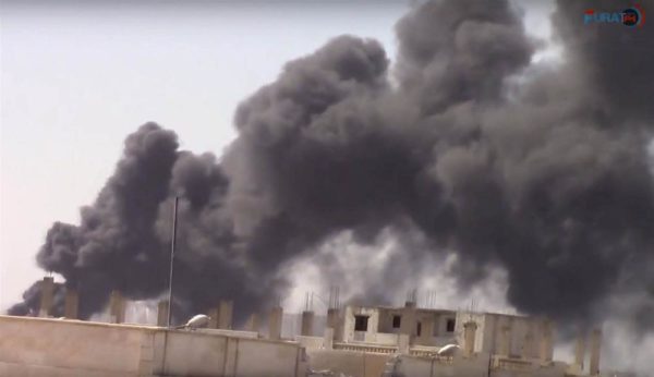 42 civilians reportedly killed in U.S led strikes on Syrian city of Raqqa
