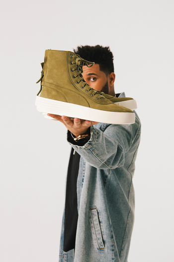 The Weeknd talks about his New Collection for Puma on the Cover Story for Footwear News September Issue (5)