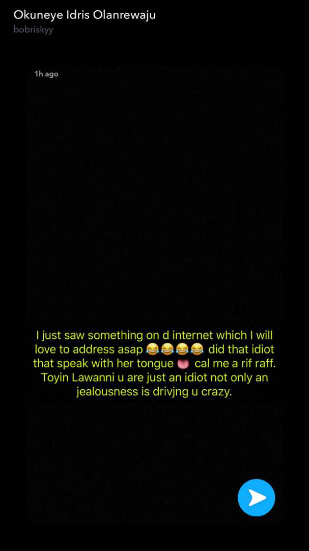 BellaNaija - Of riff-raffs and revelations... Peep this Bobrisky and Toyin Lawani exchange on Social Media ?