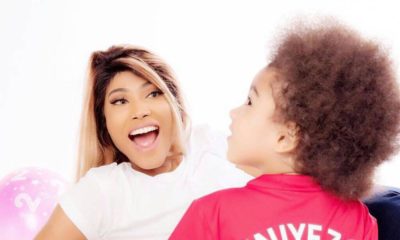 BellaNaija - "Thank you for standing by me..." - Solidstar appreciates Girlfriend as Son celebrates Birthday today