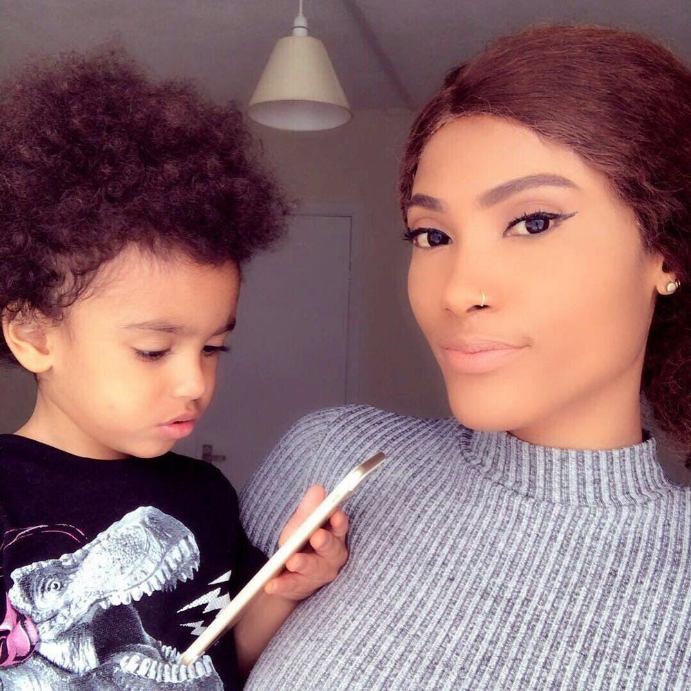 BellaNaija - "Thank you for standing by me..." - Solidstar appreciates Girlfriend as Son celebrates Birthday today
