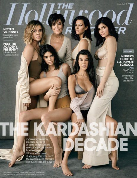 How a Sex Tape Let to a Billion-Dollar Brand: The Kardashian family cover The Hollywood Reporter