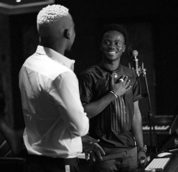 Tanzanian singer, Harmonize Spotted in the Studio with Korede Bello | Photos - BellaNaija